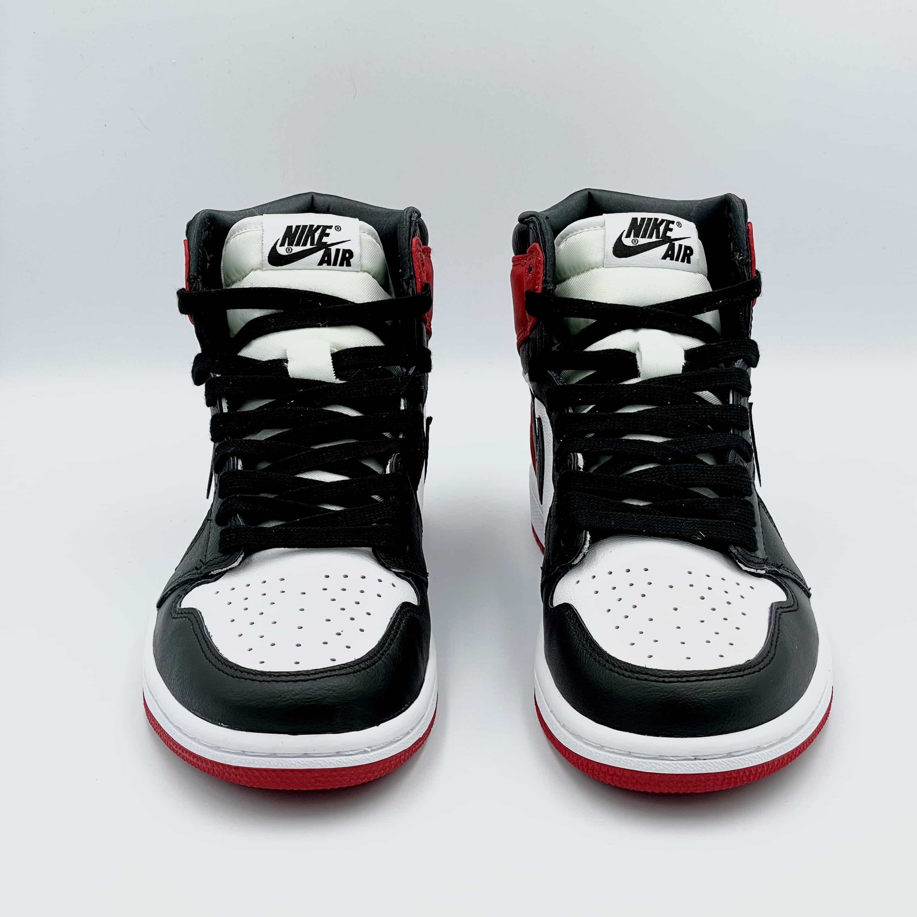 Nike Air Jordan 1 Retro High Satin Black Toe SA Sneakers