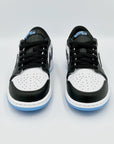Jordan 1 Retro Low OG Black Dark Powder Blue (GS)  SA Sneakers