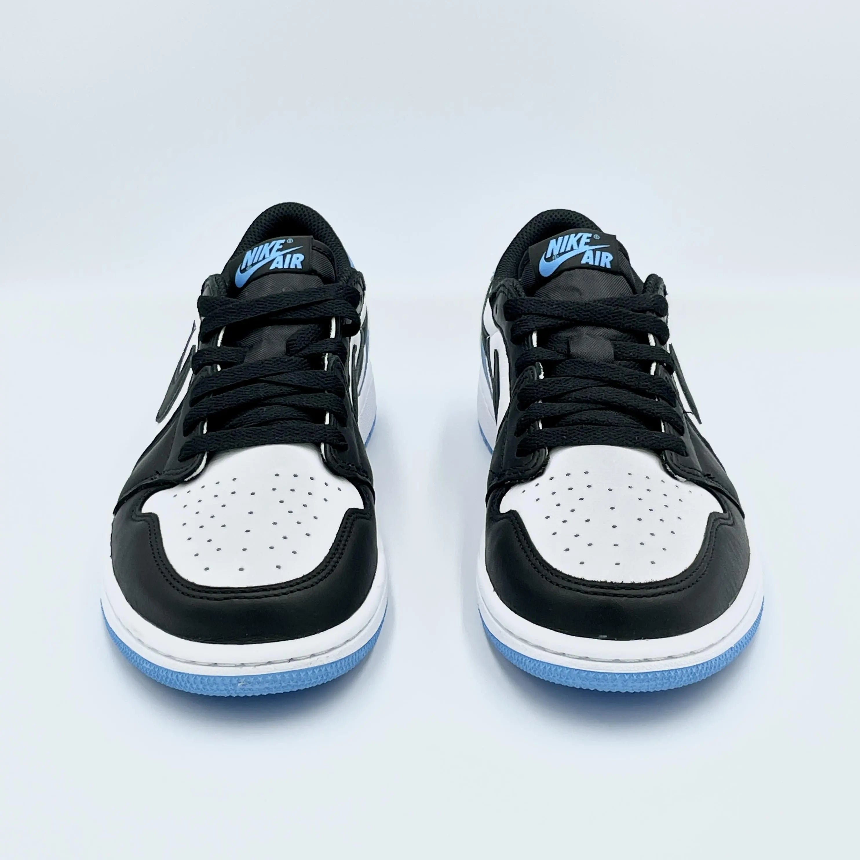 Nike AJ1 Low OG Black&Dark Powder Blue Nike Air Jordan 1 Retro Low