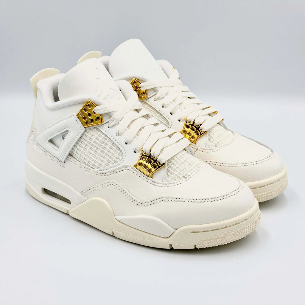 jordan retro 4 metallic silver