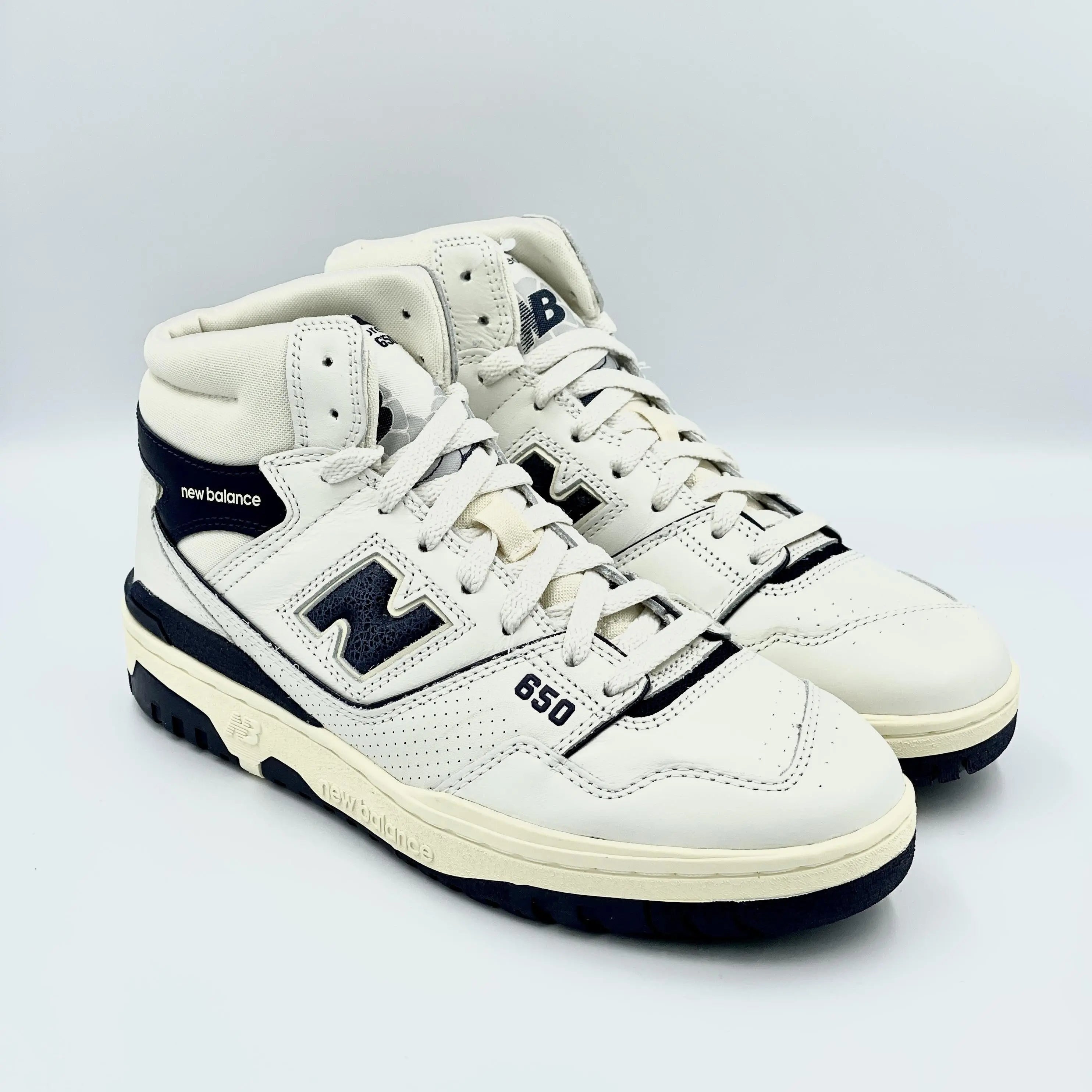 New Balance 650R Aime Leon Dore White Navy - SA Sneakers