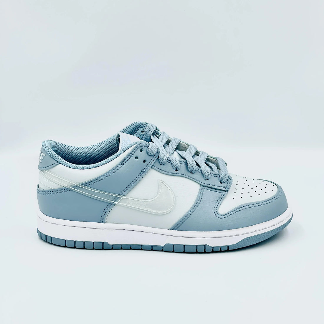 Nike Dunk Low Clear Blue Swoosh  SA Sneakers