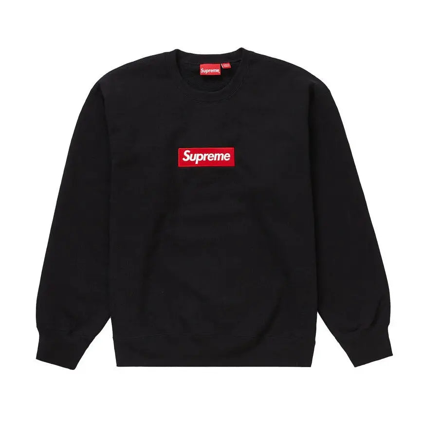 Supreme Box Logo Crewneck Black  SA Sneakers